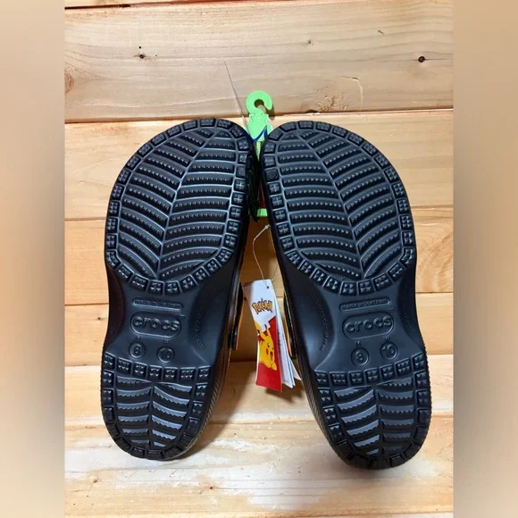 NEW Pokemon Charizard Classic Clog Crocs with Jobblitz Men's 8 / Women's 10 - Picture 5 of 6